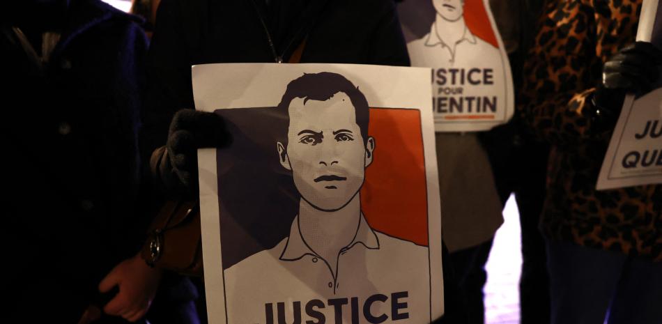 FRANCIA ARRESTA 11 POR HOMICIDIO DE ESTUDIANTE