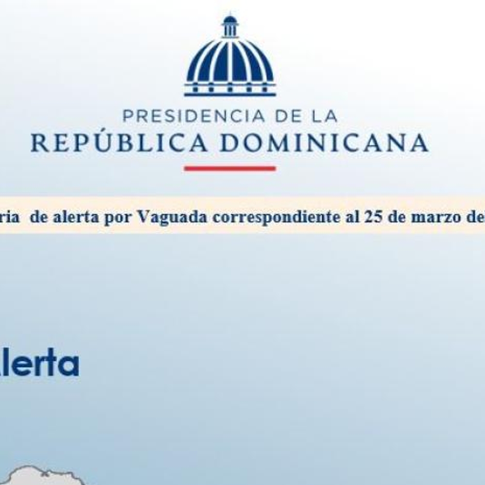 COE EMITE ALERTA VERDE EN SIETE PROVINCIAS