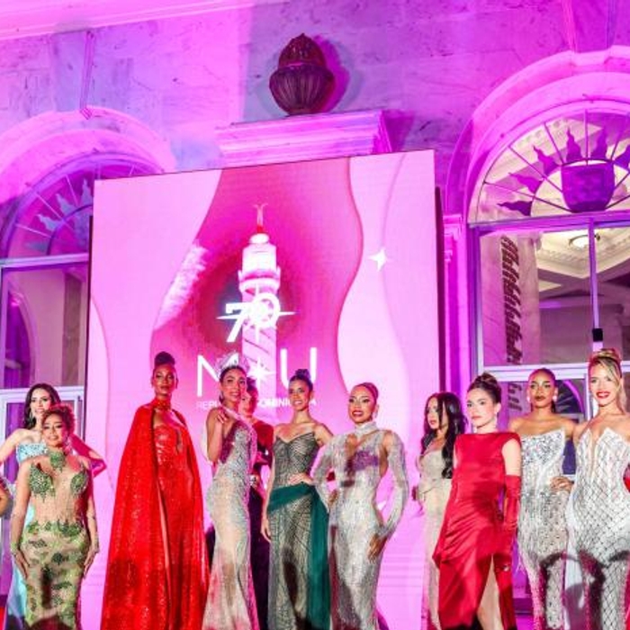 Presentacion de candidatas al Miss Universo Republica Dominicana 2026 en Santiago