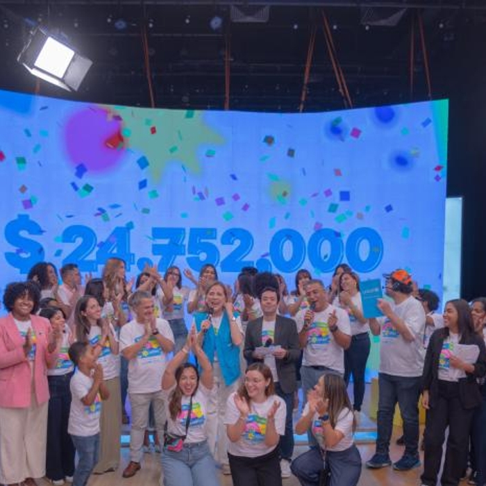 Recaudacion exitosa de 24.7 millones en el Teleton Juntos por la Ninez de Unicef